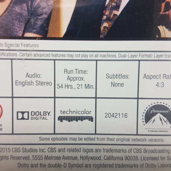 Vintage 2015 DVD Box Set Frasier Seasons 1 to 6  (incomplete - missing one disc) - Picture 10 of 11